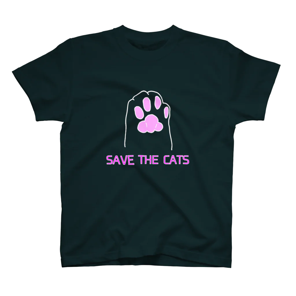 あみKENのSave the cats 2 スタンダードTシャツ