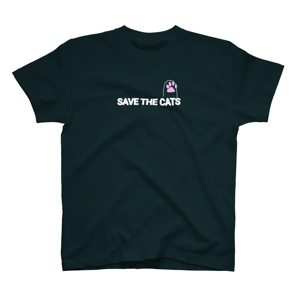 あみKENのSave the cats 4 티셔츠