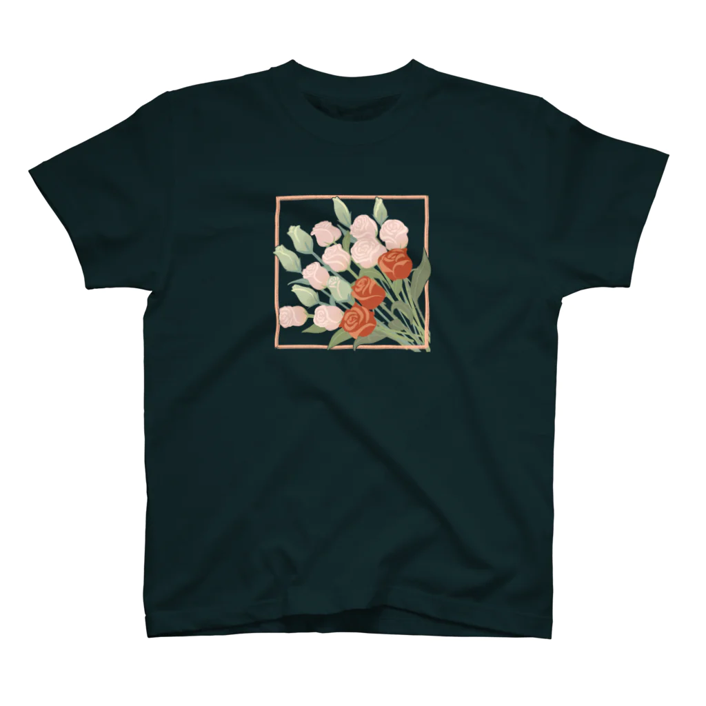 memo-s notesのrose bouquet  Regular Fit T-Shirt