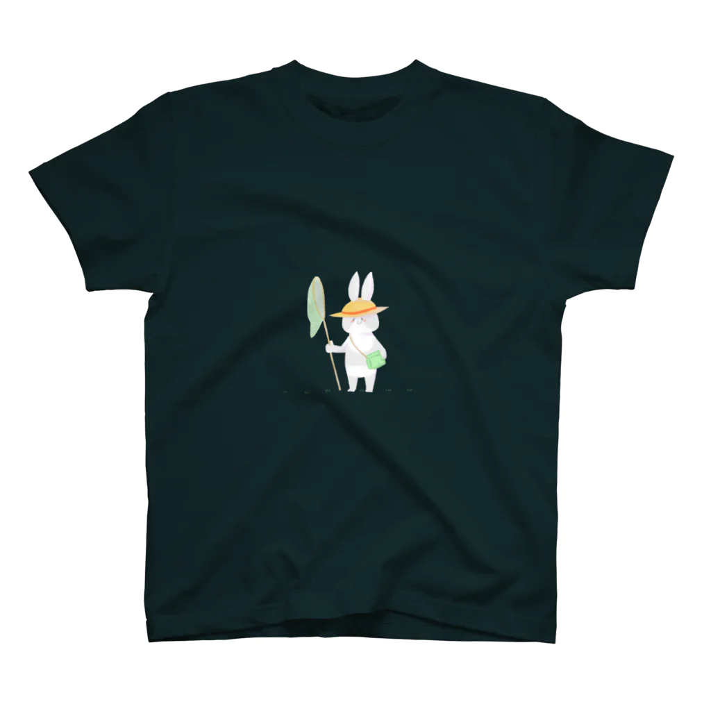 ZooSMallの全力で夏を楽しむウサギ Regular Fit T-Shirt