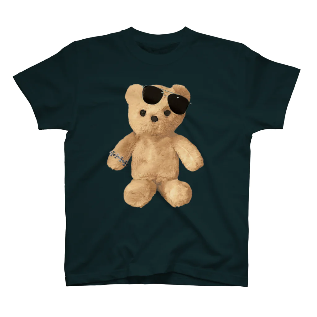 💜Salon de Lucia💜のTeddy with Glasses スタンダードTシャツ