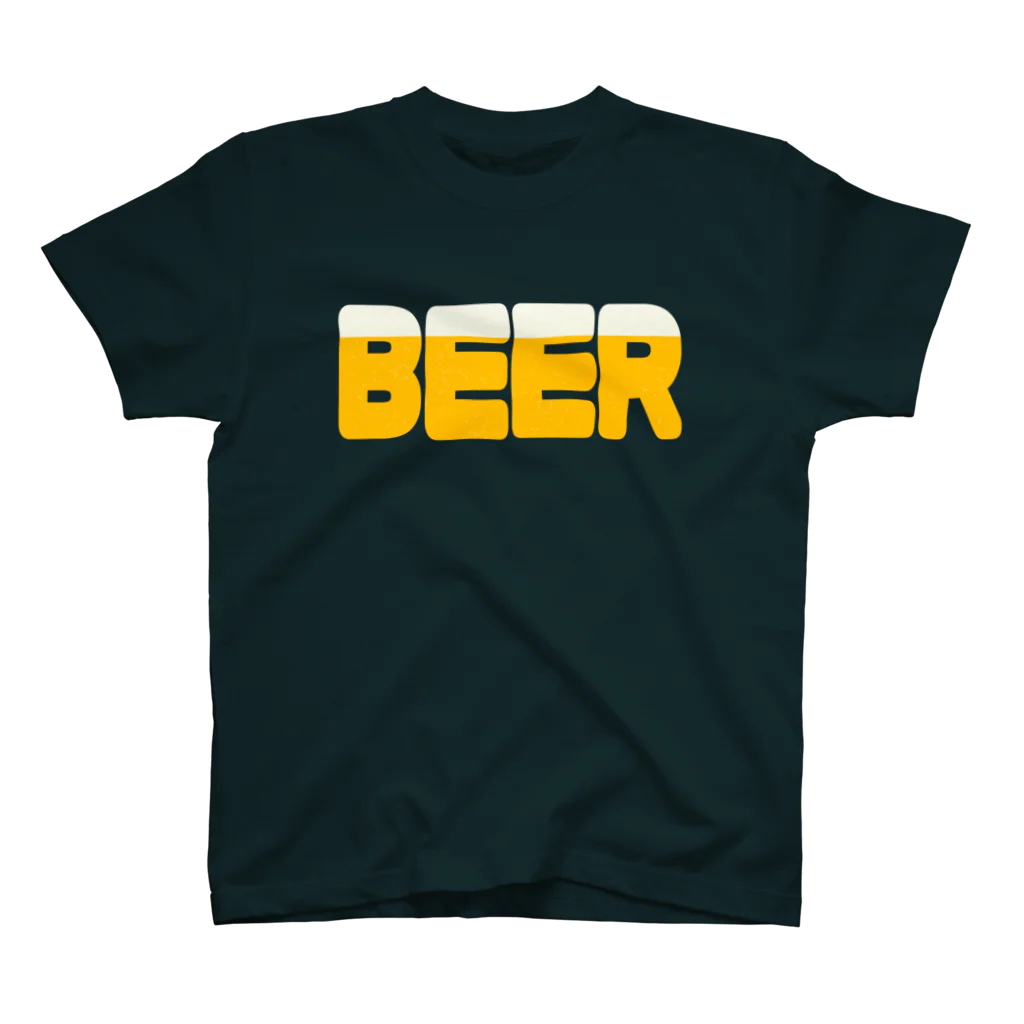 Ａ’ｚｗｏｒｋＳのBEER(英字＋１シリーズ) スタンダードTシャツ