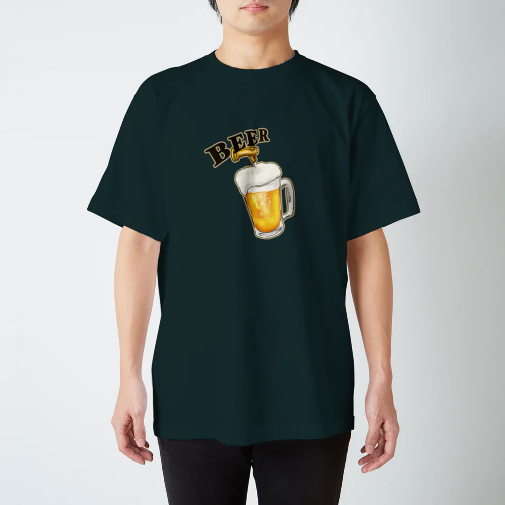 すとろべりーガムFactoryのビール Regular Fit T-Shirt