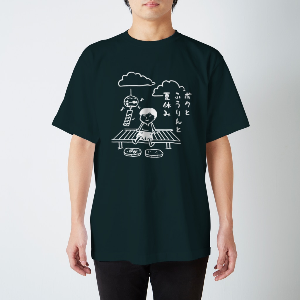 Andiamoのボクと風鈴と夏休み（白） Regular Fit T-Shirt