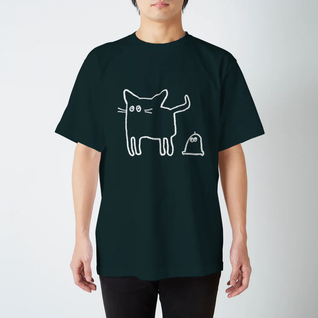 すごくふといあしのねこともぐら Regular Fit T-Shirt