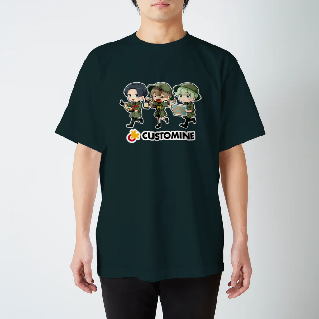 gusukuのおし恋探検シリーズ スタンダードTシャツ