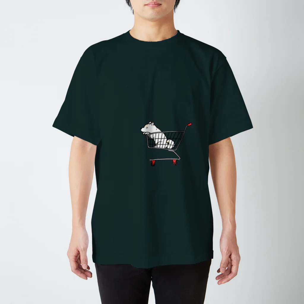 真希ナルセ（マキナル）のカートでお買い物（白柴） Regular Fit T-Shirt