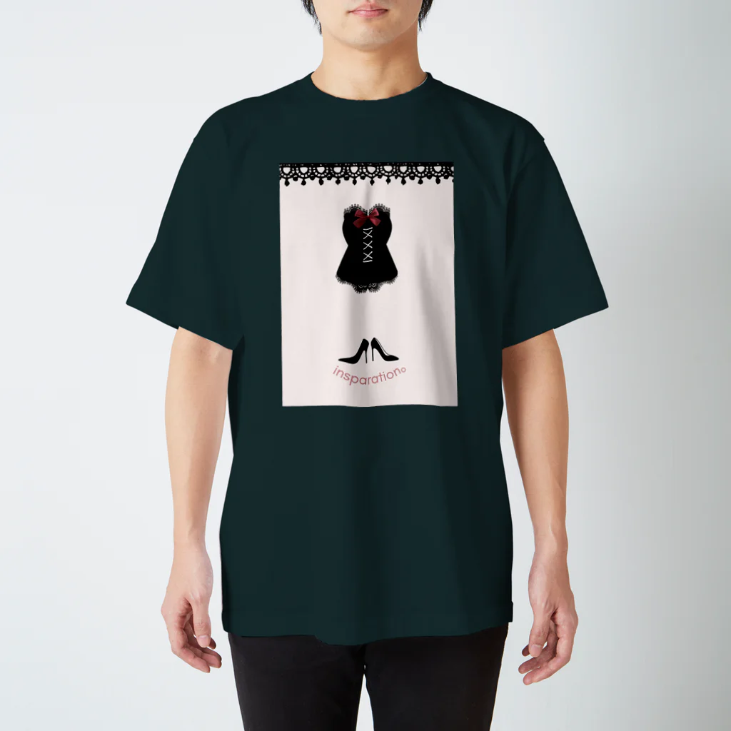 insparation｡   --- ｲﾝｽﾋﾟﾚｰｼｮﾝ｡のパリジェンヌ Regular Fit T-Shirt