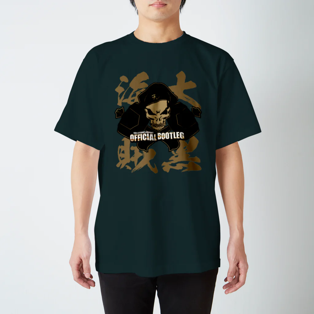 YU_PRODUCTIONのOFFICIAL BOOTLEG PIRATE T-SHIRT スタンダードTシャツ