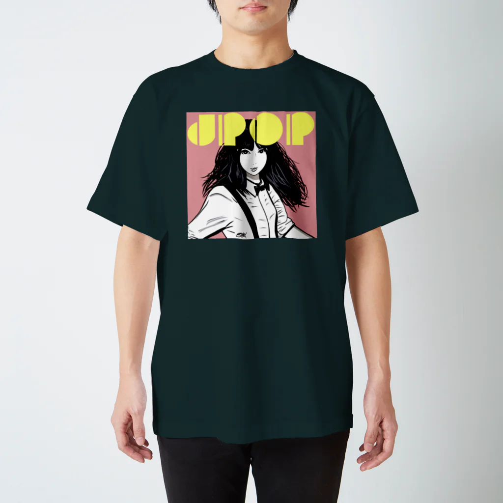 Posagodardy  ポサゴダルディのJPOP GIRL MONO スタンダードTシャツ