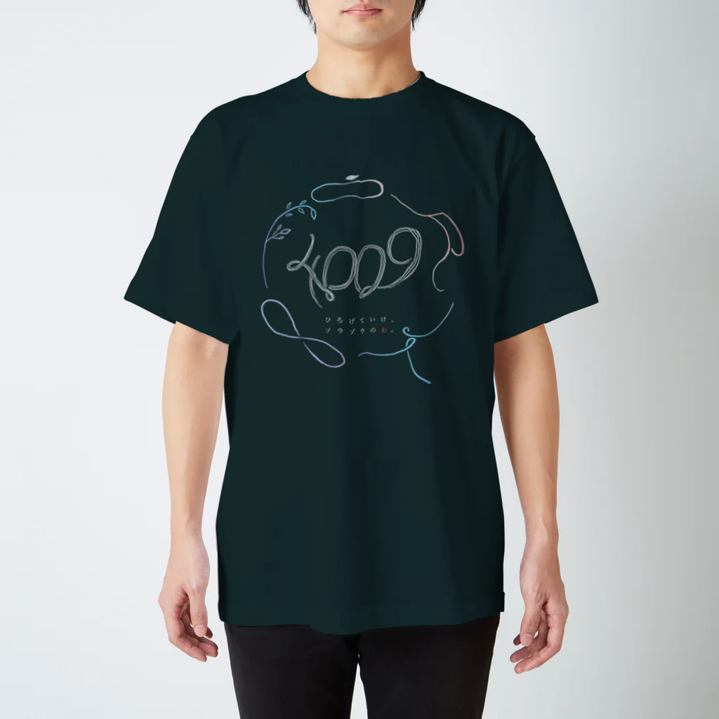 FORK-DESIGNの4009 広がる輪 Regular Fit T-Shirt