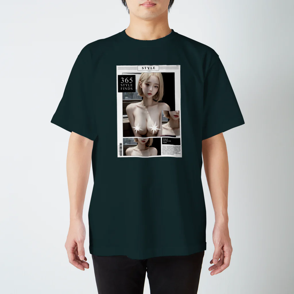 sounya sounyaの美女 図鑑（秋の果実） Regular Fit T-Shirt