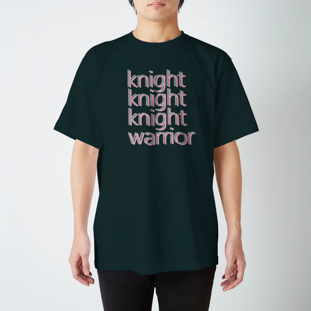 アルカナマイル SUZURI店 (高橋マイル)元ネコマイル店の3 knights,1 warrior(English ver.) Regular Fit T-Shirt