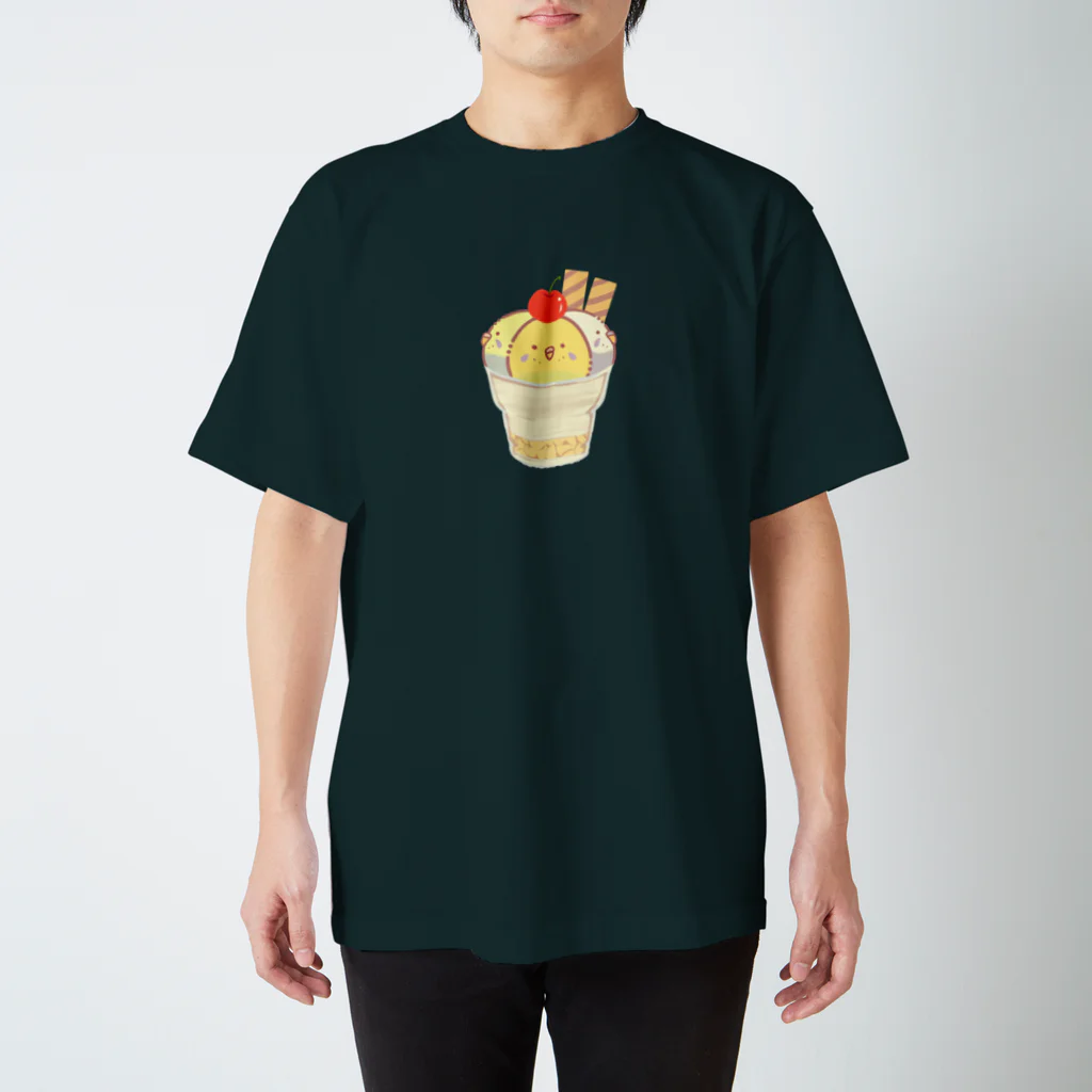 ぽっぽこ本舗のインコサンデー Regular Fit T-Shirt