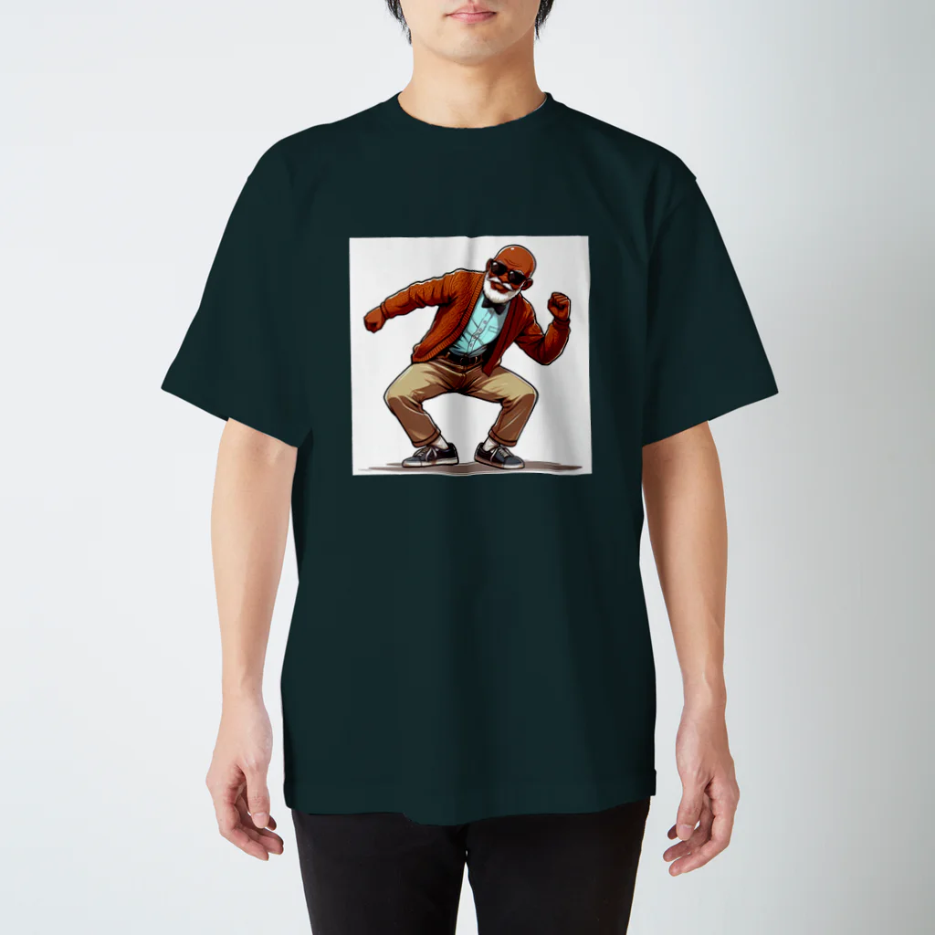 shoulderdanceの肩ダンスおじさん スタンダードTシャツ