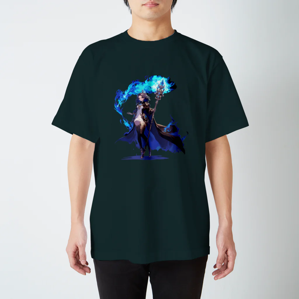 MistyStarkの青魔道士　－　blue mage　－ スタンダードTシャツ