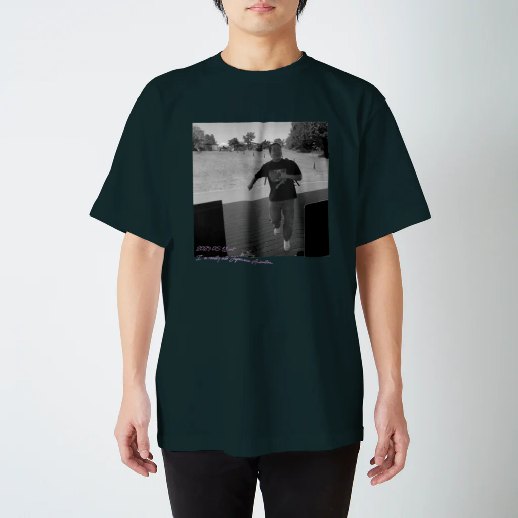 VJNOMU STOREのSMILE TEE -EXTENDED VER- Regular Fit T-Shirt