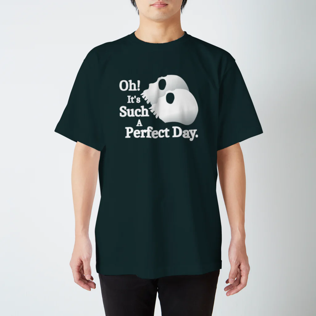 『NG （Niche・Gate）』ニッチゲート-- IN SUZURIのOh! It's Such A Perfectday.（白） スタンダードTシャツ