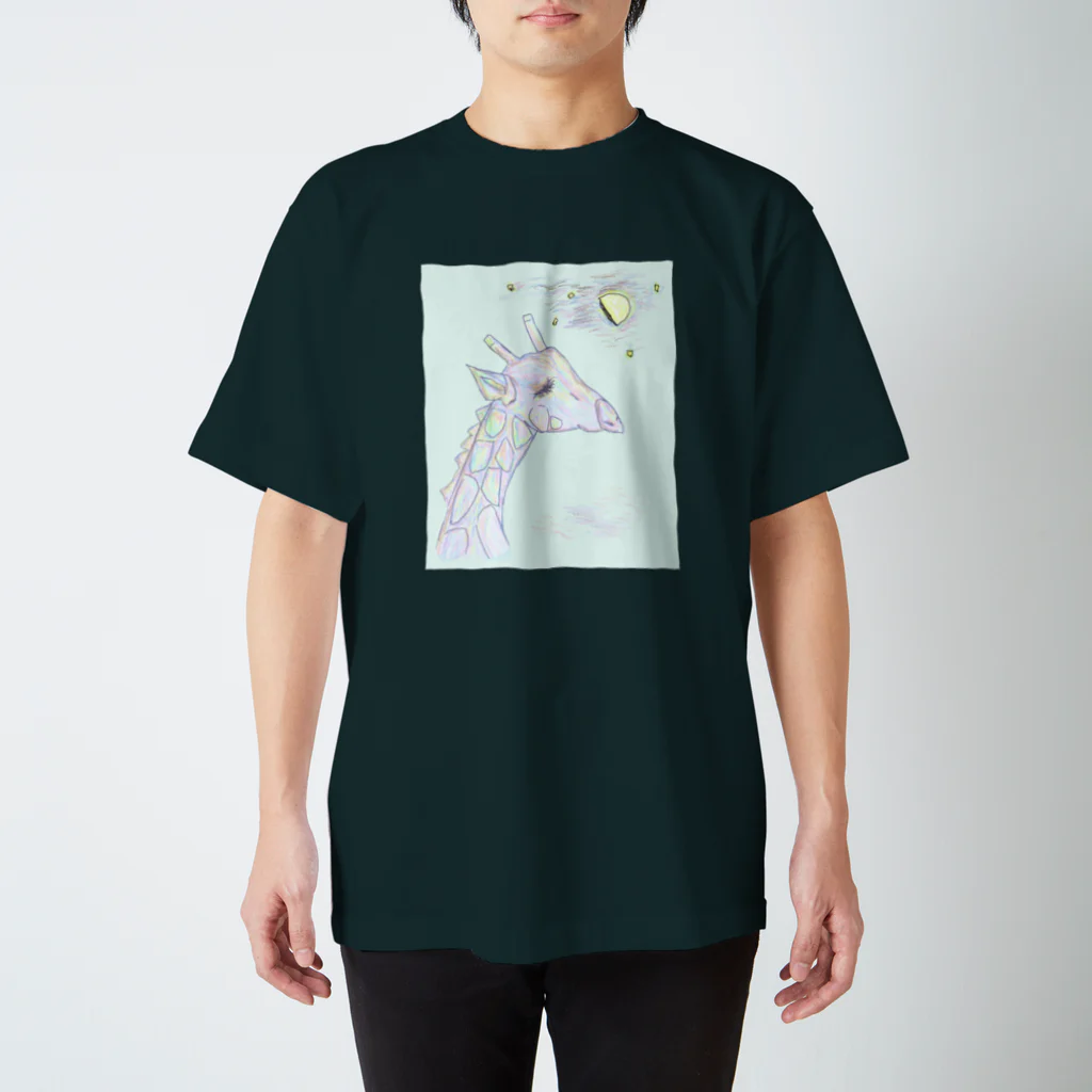 就労支援あんとのブルージラフ スタンダードTシャツ