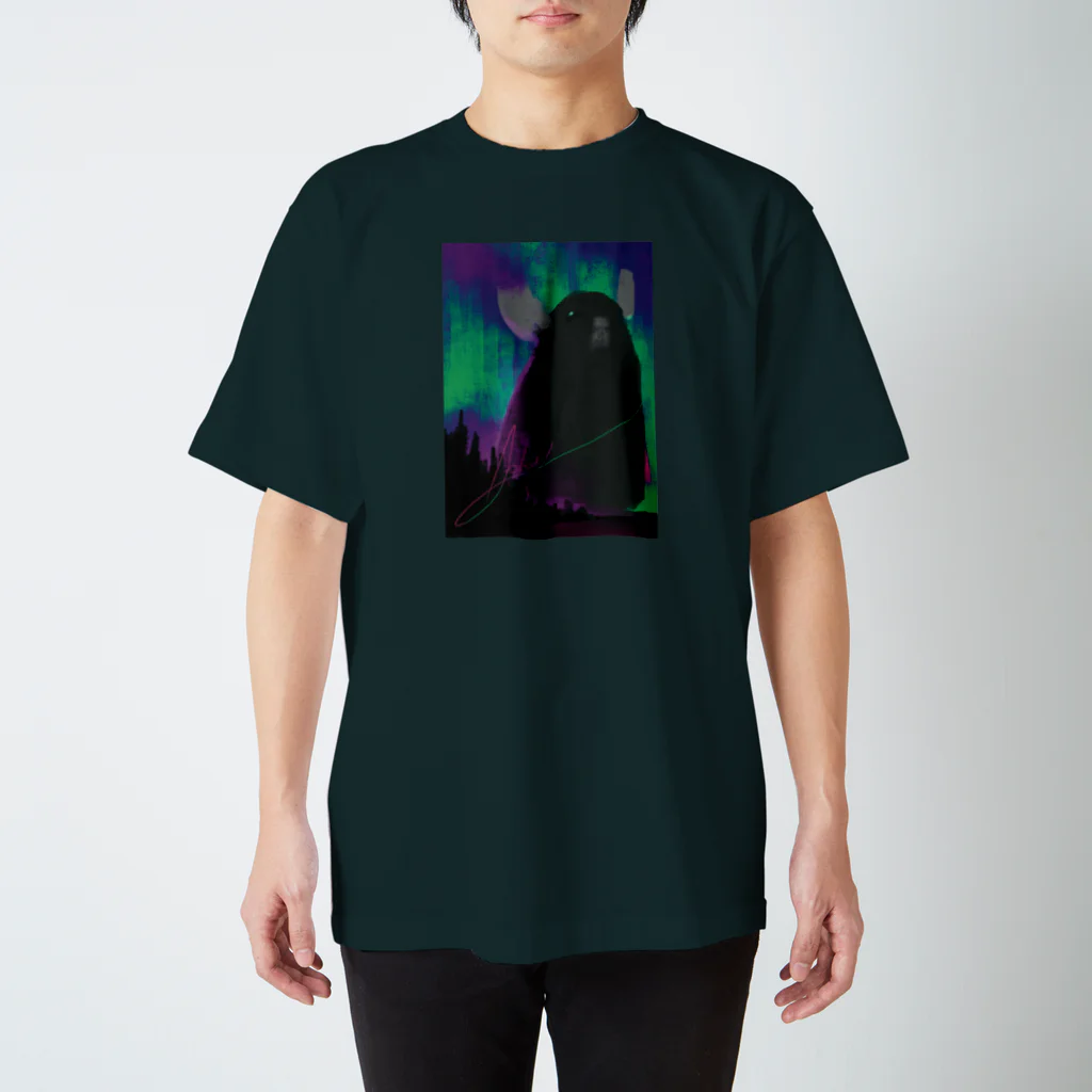 Líneas de aska “Askaの紙上絵”のAurora(オーロラ) Regular Fit T-Shirt