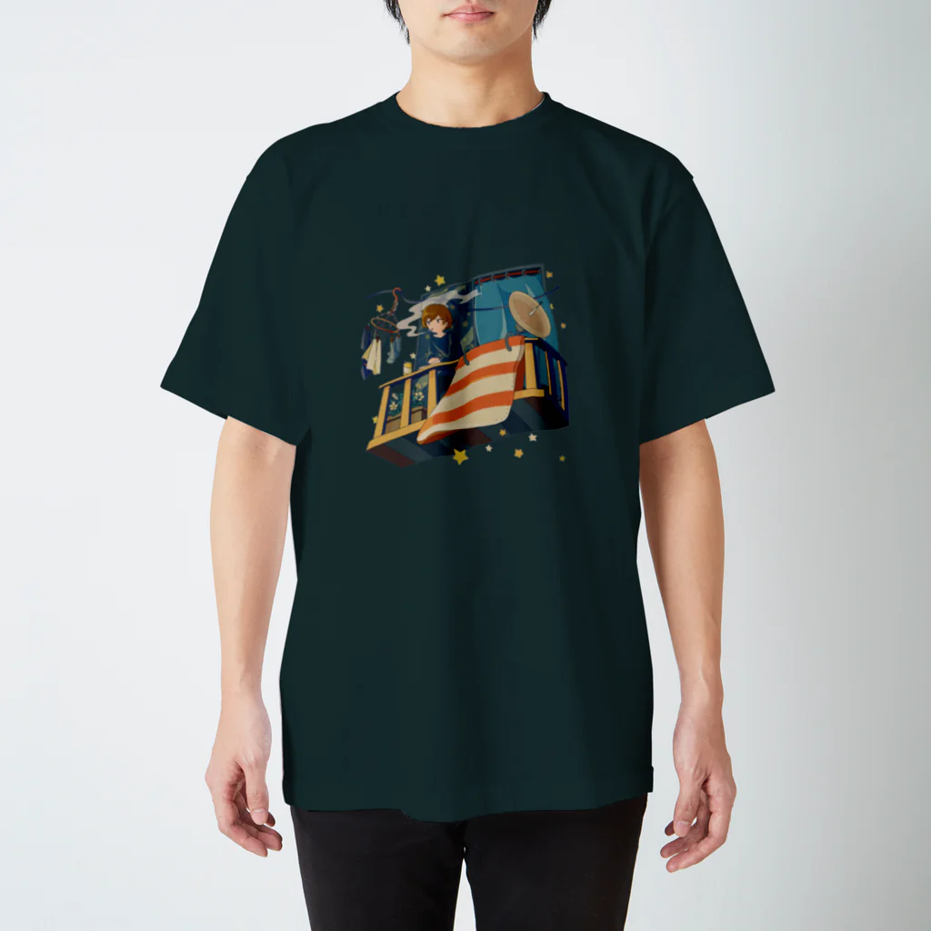 TOUMEIの夜行漫遊バルコニー スタンダードTシャツ