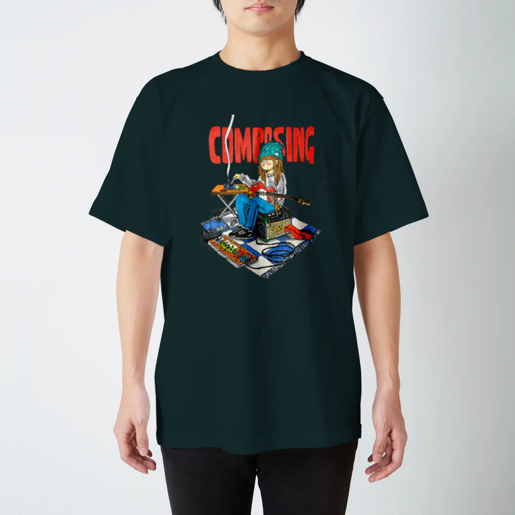 ヨシサコツバサのCOMPOSING スタンダードTシャツ