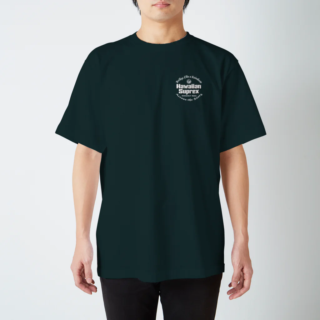 ハワイスタイルクラブの〔Back Print〕 Hawaiian Suprex スタンダードTシャツ