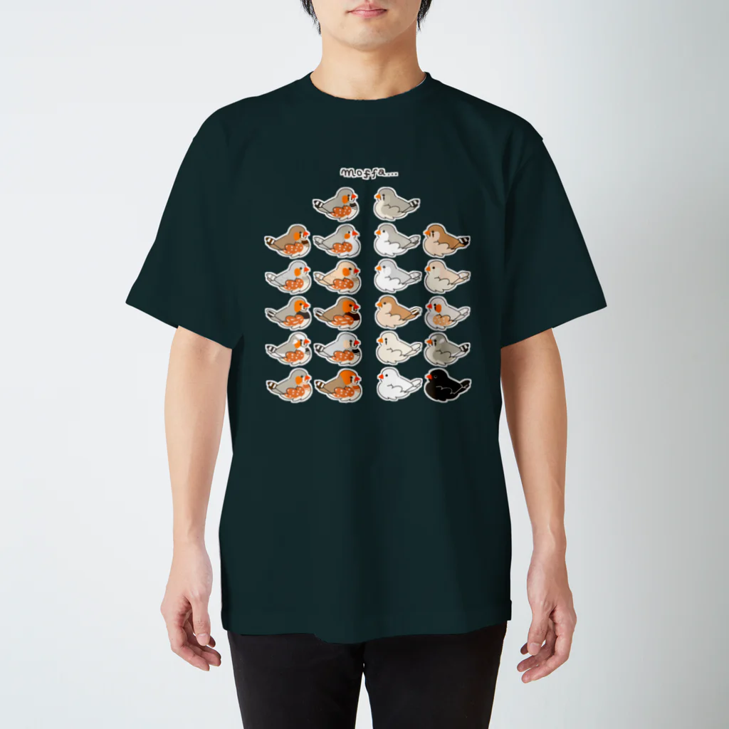 コトリコ雑貨のエンガワが爆発するキンカチョウ(集合) Regular Fit T-Shirt
