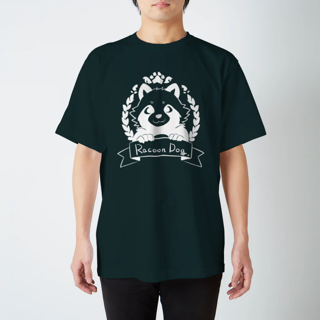 穴熊本舗３号店のRACOON-D_W スタンダードTシャツ