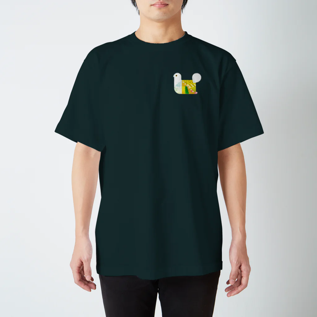 カツキ ミオのパタパタ 鳥 一匹バージョン Regular Fit T-Shirt