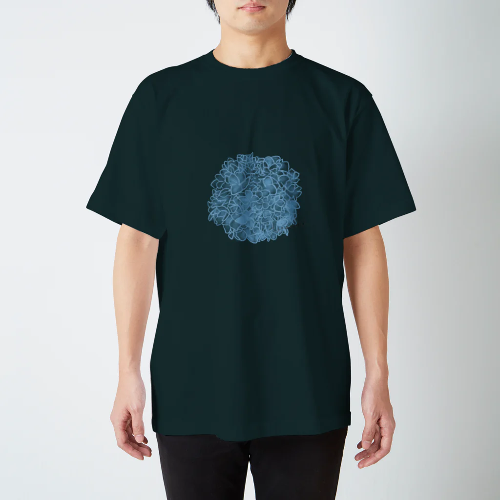 rilybiiの紫陽花 スタンダードTシャツ