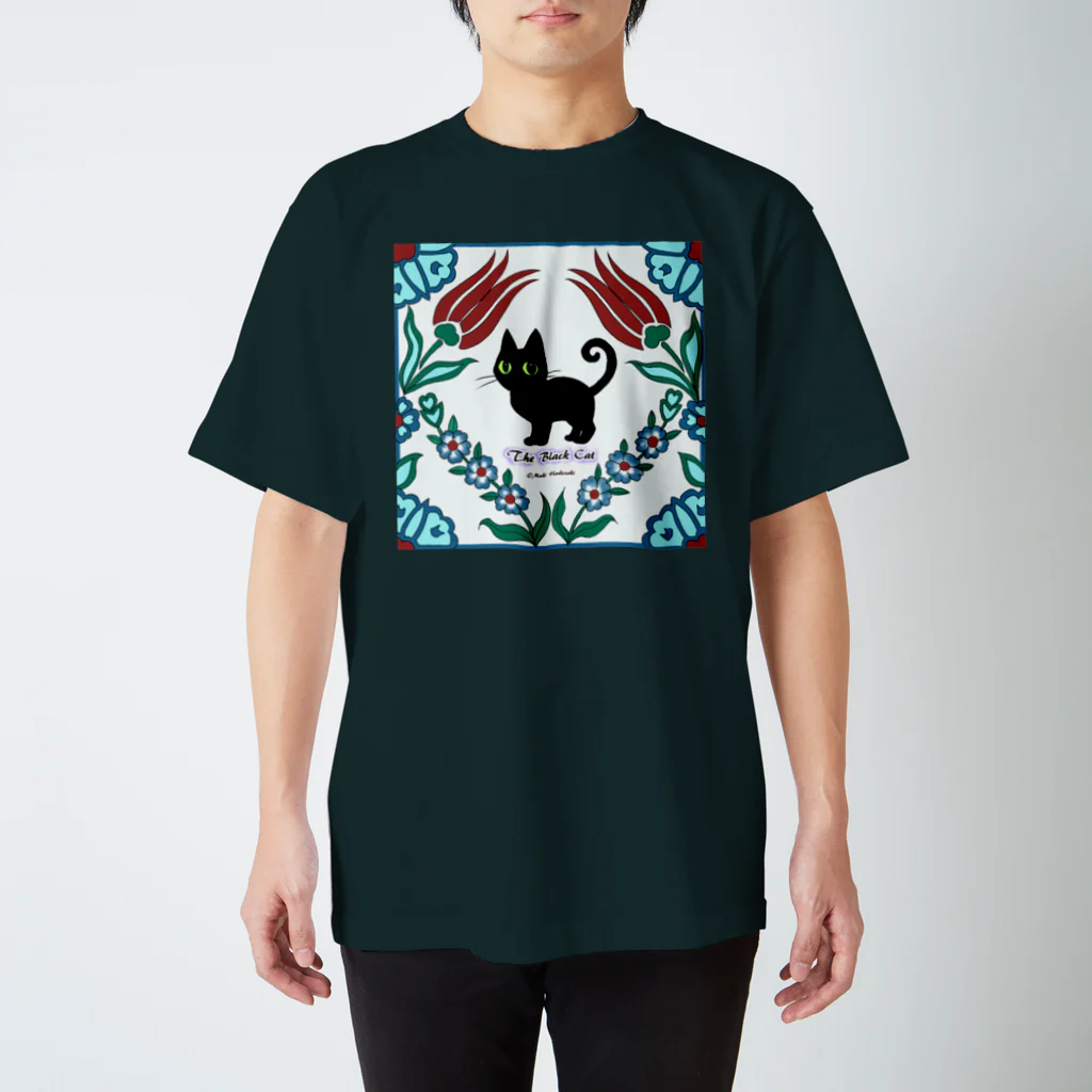 くろねこ倶楽部のくろねこタイル Regular Fit T-Shirt