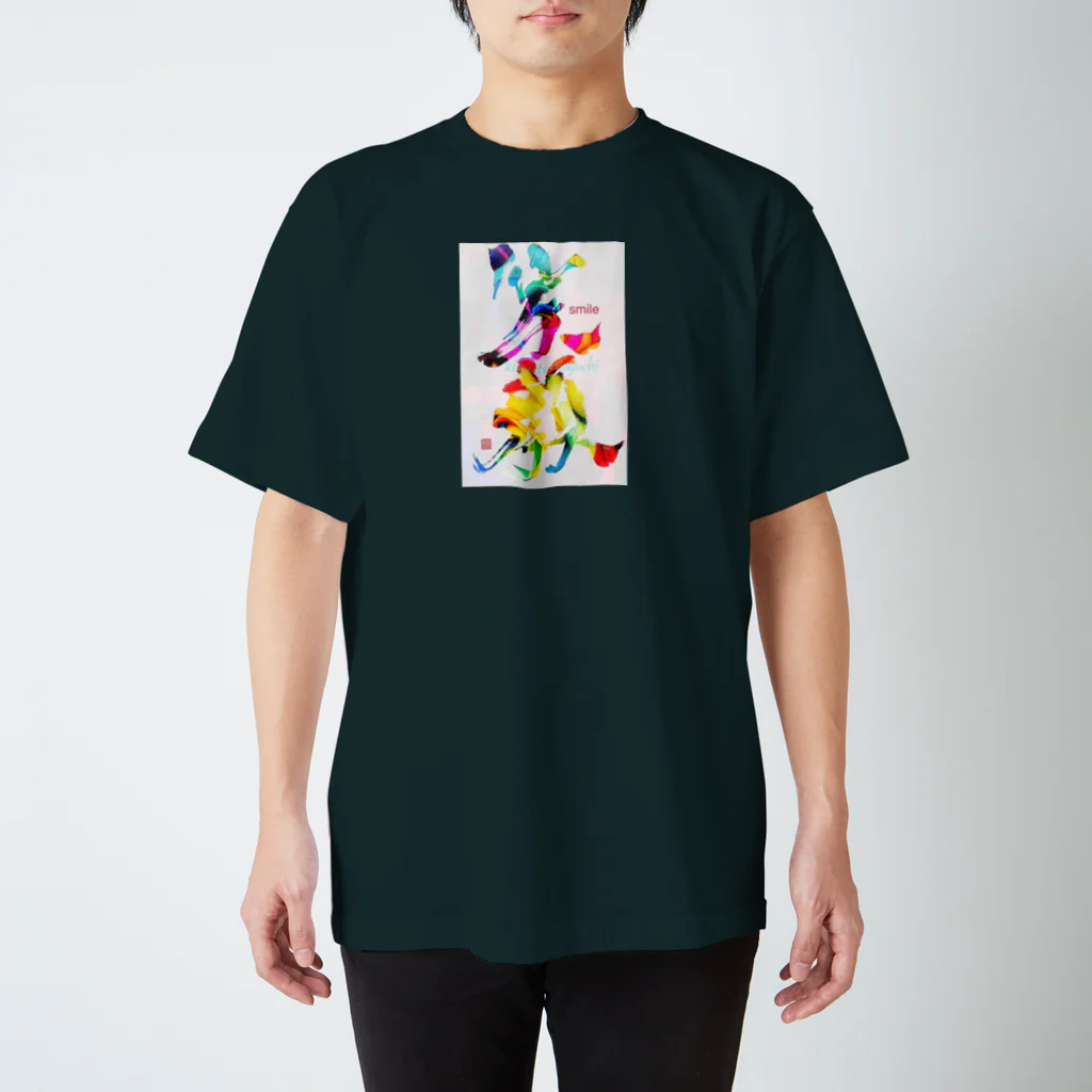 aya4548kaの笑顔で過ごそう スタンダードTシャツ