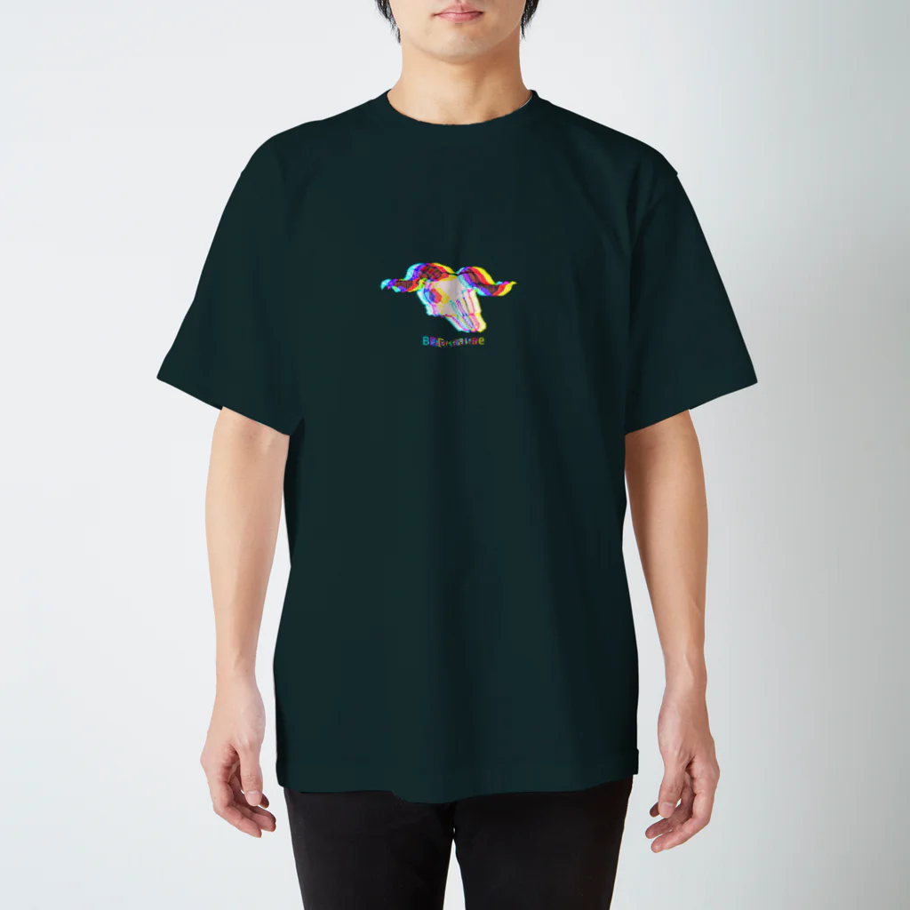 さこつのcranial bones　glitch Regular Fit T-Shirt