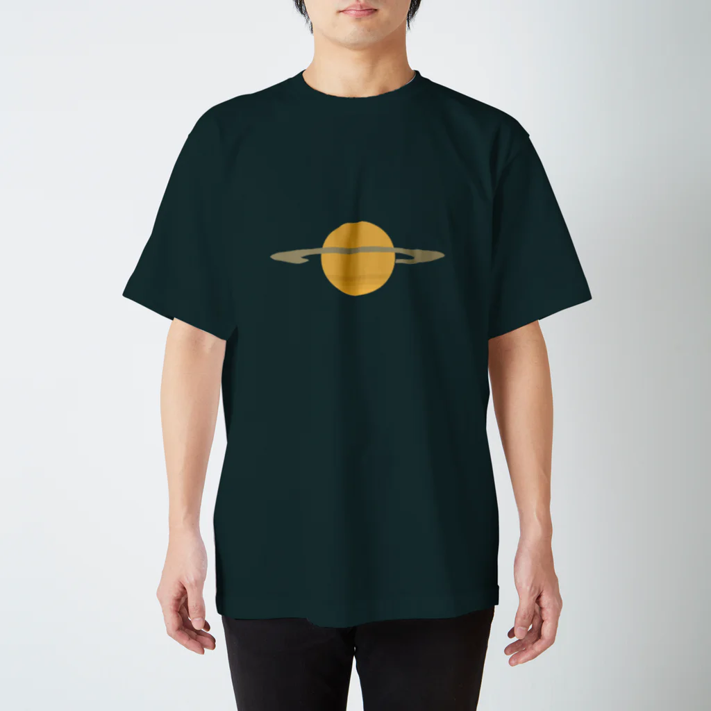 Suieiの土星（Saturn） Regular Fit T-Shirt