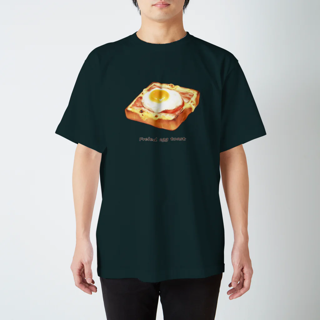 food・raboの目玉焼きトースト スタンダードTシャツ