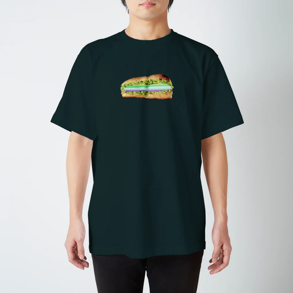 ma-bu×universal design の【ご地層】　サンド（砂）イッチ スタンダードTシャツ