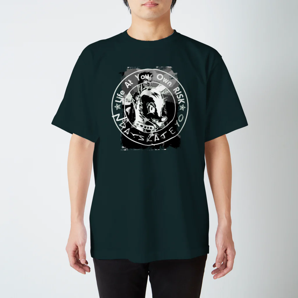 Sk8ersLoungeのNdaskateyo×RISK_w スタンダードTシャツ