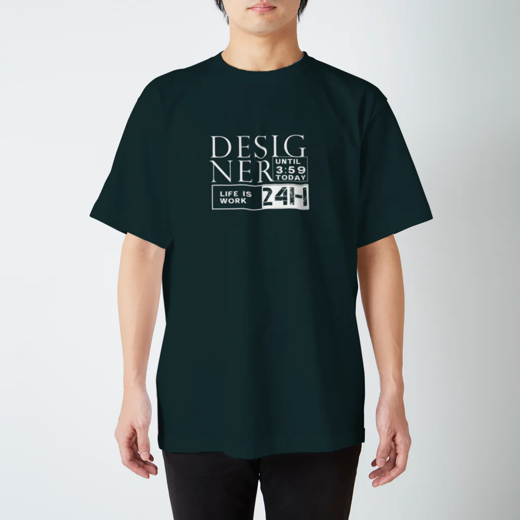 IO-DESIGNの24H戦うデザイナー スタンダードTシャツ