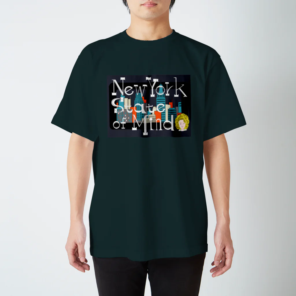 玉蟲色いろいろのNew York State of Mind  Regular Fit T-Shirt