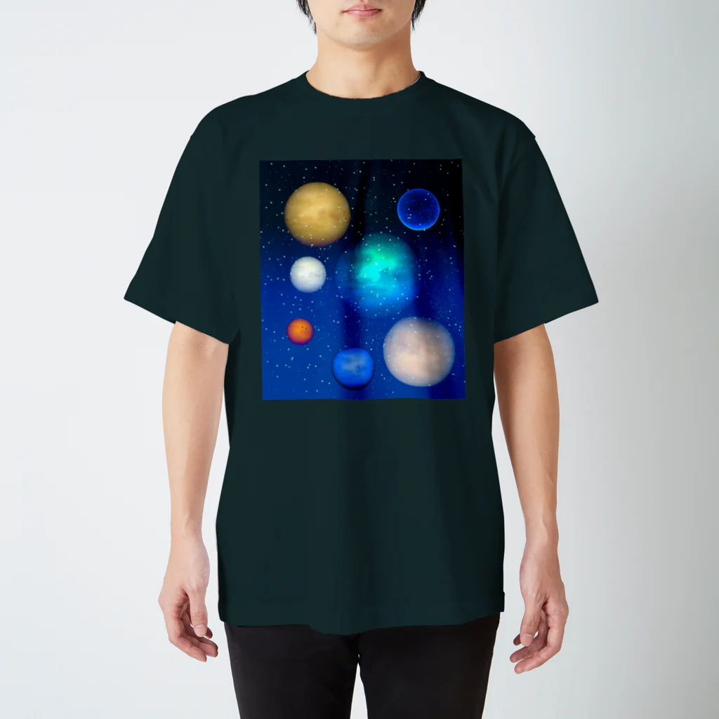 R☆worldの天体 スタンダードTシャツ