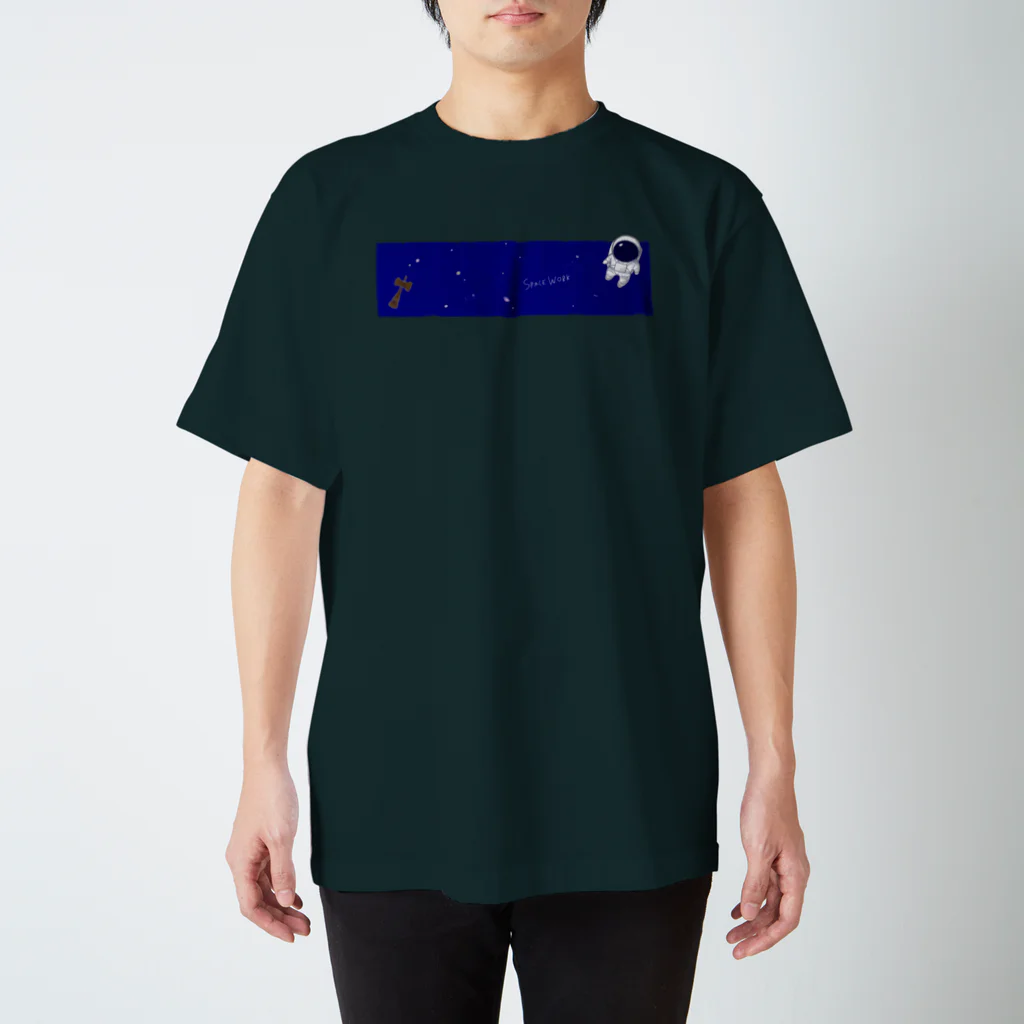 worQshopのSPACEWORK-T Regular Fit T-Shirt