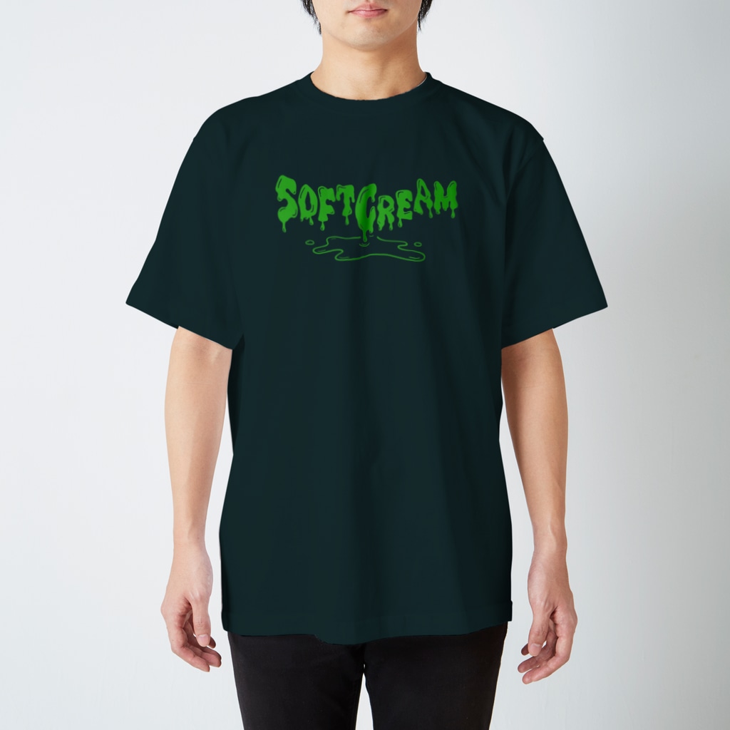 LONESOME TYPE ススのSOFT CREAM（SLIME） Regular Fit T-Shirt