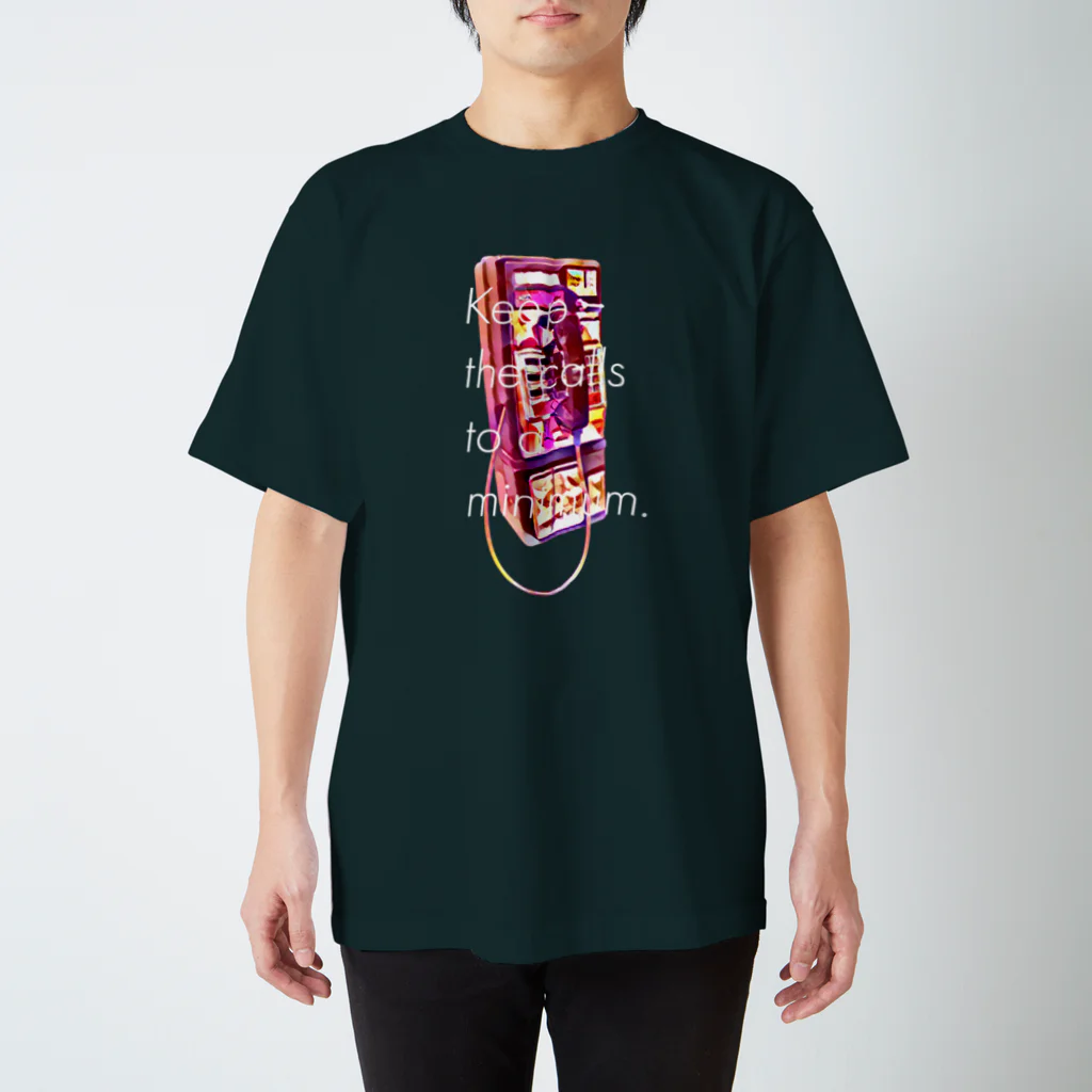 monotoneの電話は最低限にして02 スタンダードTシャツ