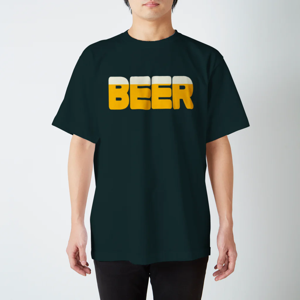 Ａ’ｚｗｏｒｋＳのBEER(英字＋１シリーズ) スタンダードTシャツ