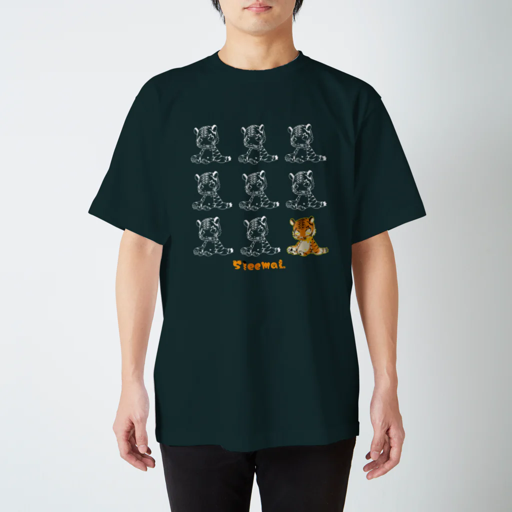 幽囚の箱庭　SUZURI店の【SleemaL】ナミル スタンダードTシャツ