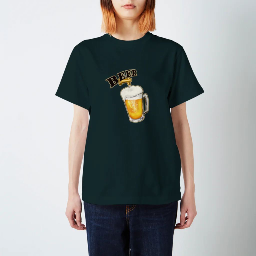すとろべりーガムFactoryのビール Regular Fit T-Shirt