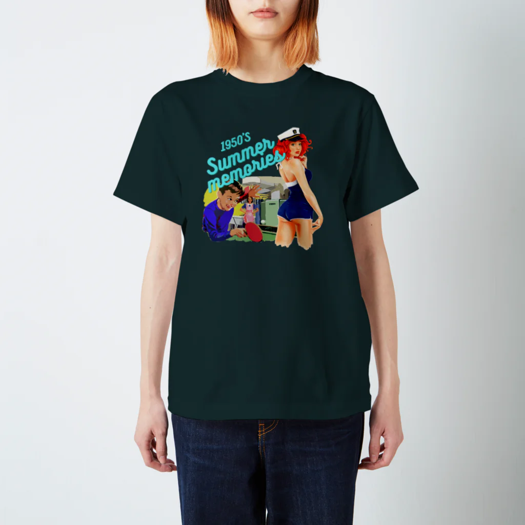 Mystery World Center（ミステリーワールドセンター）の1950's 夏の思い出 Regular Fit T-Shirt