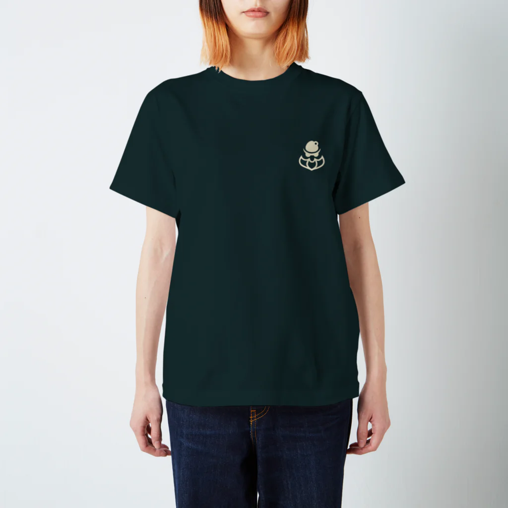 サンタｘマフィア オフィシャルshopのサンタ×マフィアロゴ【白】 Regular Fit T-Shirt