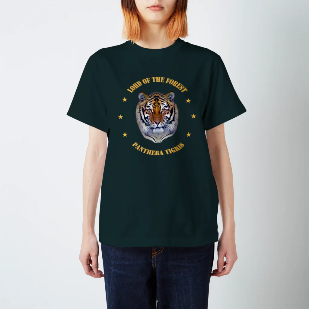 shikisai02sの森の王者 _ 虎 スタンダードTシャツ